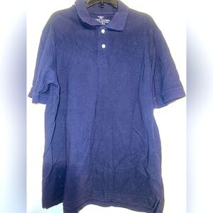 Faded glory navy polo shirt